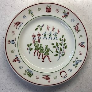 12 Days of Christmas Decorative Plate